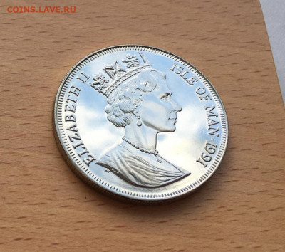 Крона Шайба Остров Мэн 1 крона 1991 принц Чарльз - krona_shajba_ostrov_men_1_krona_1991_princ_charlz_10_let_svadbe_princa_charlza_i_princessy_diany (5)