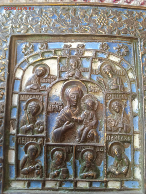 Меднолитая икона. Одигитрия с деисусом - IMG_20220415_151132_1