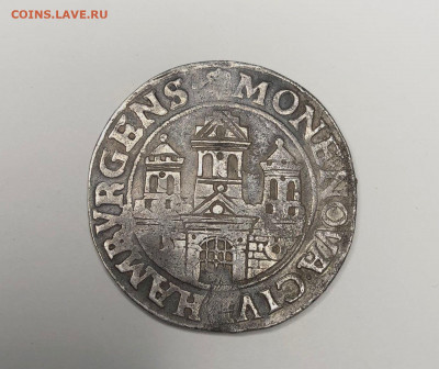 Германия. Гамбург. 1 талер - 32 шиллинга 1585 года. - 85d3cecc-24db-430b-a1db-338f20400cf2