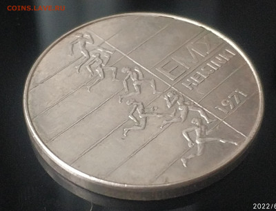 Финляндия. 10 марок. 1971г. ЧЕ по легкой атлетике. Серебро - IMG_20220618_145329