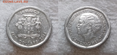 Ямайка 5 долларов 2014 до 24 июня 22-00 мск - ЯМАЙКА 5 долларов 2014 20191225_1219