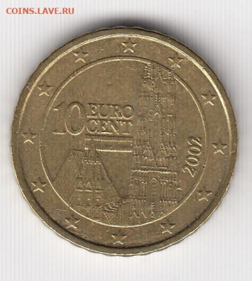 Австрия, 4 монеты 2002-2013 до 21.06.22, 23:00 - #и-945-r