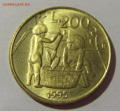 200 лир 1995 Сан-Марино №1 25.06.2022 22:00 МСК - CIMG9827.JPG