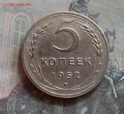 5 копеек 1952. До 25.6.22 в 22.00 - 20220619_144339