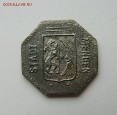Нотгельд Менген 5 пфеннигов 1918 г. (Железо) до 23.06.22 - DSCN0374.JPG