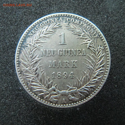 Германская Новая Гвинея 1 марка 1894 года, серебро - IMG_8143.JPG