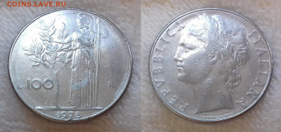 Италия 100 лир 1978 до 25 июня 22-00 мск - ИТАЛИЯ 100 лир 1978 20191124_1211