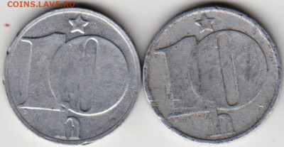 ЧЕХОСЛОВАКИЯ 10 геллеров 1978, 197 г. до 26.06.22 г. в 23.00 - 035
