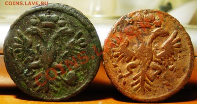 Денга 1731г(2шт...с одной чертой и без черты) 24.11.11 22:00 - IMGP3527.JPG