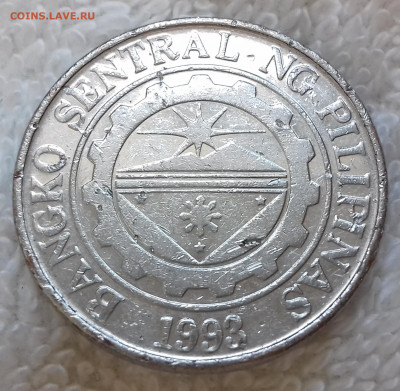 Филиппины 1 писо 2010 разновид. 1 до 26 июня 22-00 мск - Филиппины 1 писо 2010 разновидность 1  20220620_143542