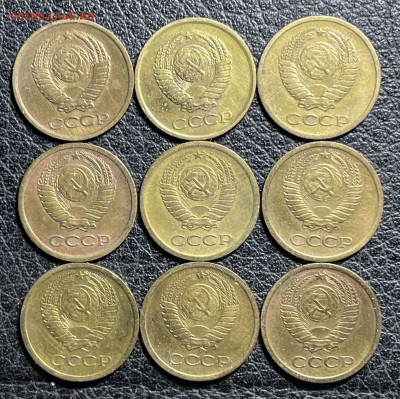 1 копейка 1961-1970 - 9 штук с 200. до 22.06.2022 в 22.00 - Фото 02.06.2022, 02 43 09