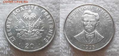 ГАИТИ 20 сантимов 1995 до 27 июня 22-00 мск - ГАИТИ 20 сантимов 1995 20190202_1324