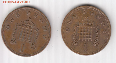 Великобритания, 26 монет 1988-2003 до 24.06.22, 23:00 - #И-964-965