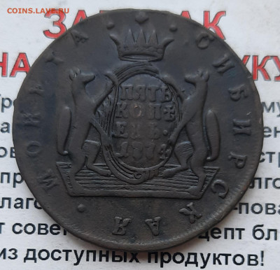 1774 Сибирь 5 коп - 20220622_141440