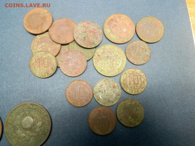 10 копеек 1934. 2 шт. Бонус-нечастые советы - 10_kopeek_1934_2_shtuki_1_2_3_5_kopeek_1924_bolshoj_bonus_medno_nikelievykh_nechastykh_monet_sssr6