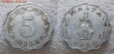 МАЛЬТА 5 милей 1972 до 28 июня 22-00 мск - МАЛЬТА 5 милей 1972 20200315_1220