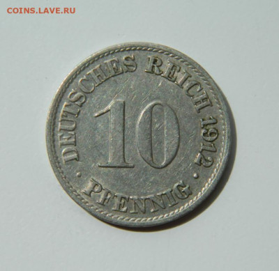 Германия 10 пфеннигов 1912 г. "А" до 28.06.22 - DSCN0121.JPG