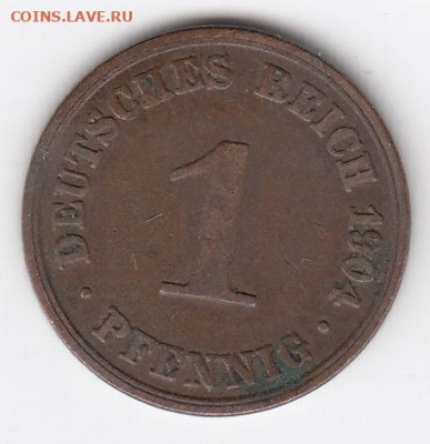 Германия, 14 монет 1875-1905 до 25.06.22, 23:00 - #И-292