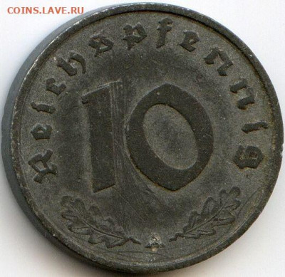 Германия, 3 монеты 1941-1942 до 26.06.22, 23:00 - #И-340