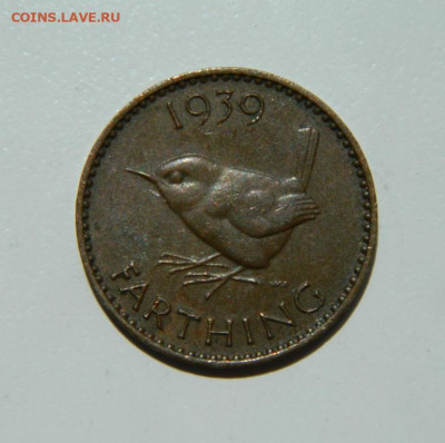 Великобритания 1 фартинг 1939 г. (Фауна)  до 29.06.22 - DSCN0515.JPG