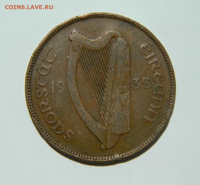 Ирландия 1 пенни 1935 г. (Фауна) до 29.06.22 - DSCN0502.JPG