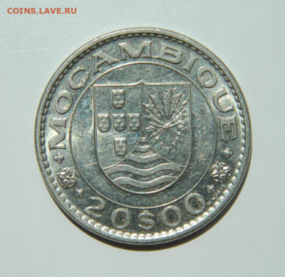 Португальский Мозамбик 20 эскудо 1971 г. до 29.06.22 - DSCN0479.JPG