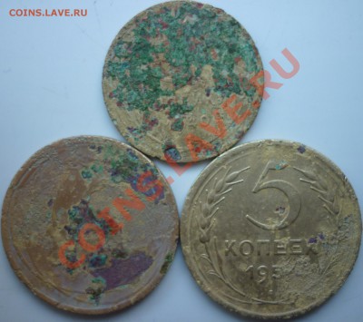 3 копейки 1940г.5копеек 195? года не разобрать? - P1050324.JPG