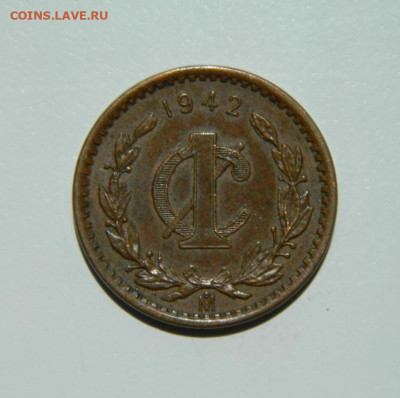 Мексика 1 сентаво 1942 г. до 30.06.22 - DSCN0259.JPG