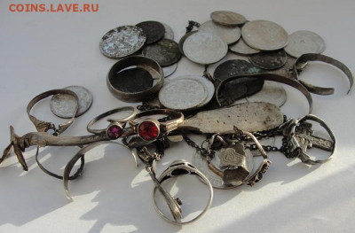 около 100 гр серебряного лома - 3