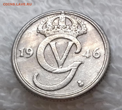 ШВЕЦИЯ 10 эре 1946 до 3 июля 22-00 мск - ШВЕЦИЯ 10 эре 1946 20200229_125503