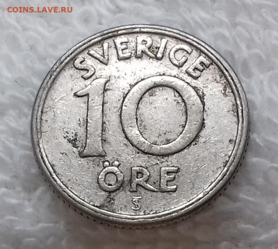 ШВЕЦИЯ 10 эре 1946 до 3 июля 22-00 мск - ШВЕЦИЯ 10 эре 1946 20200229_125444