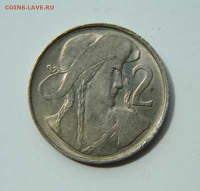 Чехословакия 2 кроны 1948 г. до 04.07.22 - DSCN6166.JPG