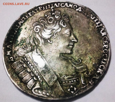 Рубль 1731 года - анна_1731в