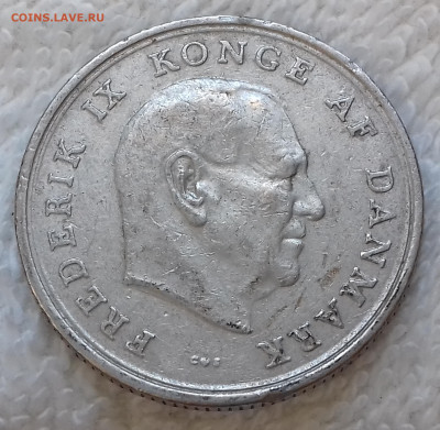 Дания 1 крона 1964 до 7 июля 22-00 мск - Дания 1 крона 1964 20220701_154025