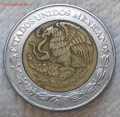 Мексика 2 песо 2004 до 7 июля 22-00 мск - Мексика 2 песо 2004 20220701_153459