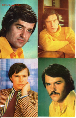 Открытки артисты Сов. кино 1978 г. 2  до 08.07.22 г. в 23.00 - 025