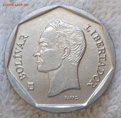 Венесуэла 100 боливаров 2001 до 8 июля 22-00 мск - Венесуэла 100 боливаров 2001 20220702_151236