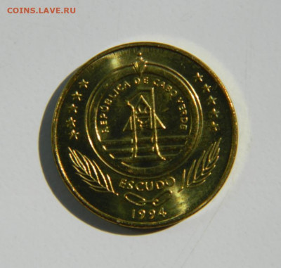 Кабо-Верде 1 эскудо 1994 г. (Фауна) до 07.07.22 - DSCN0815.JPG