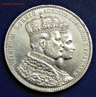 Пруссия. Коронационный талер 1861. До 08.07.22 - PR-1861.JPG