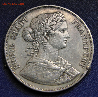 Франкфурт. Двойной талер 1861. До 08.07.22 - FR-1861.JPG