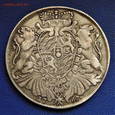 Бавария. Талер 1767 А "Wappentaler". До 08.07.22 - BAY-1767-110.JPG