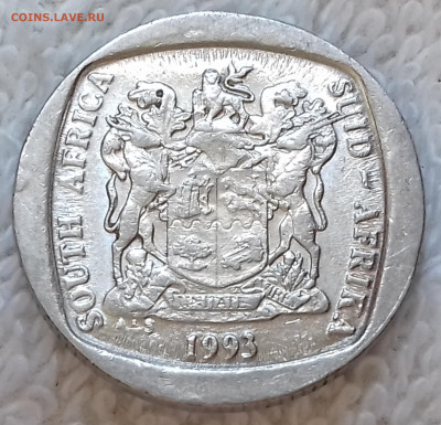 ЮАР 1 рэнд 1993 до 9 июля 22-00 мск - ЮАР 1 рэнд 1993 20220703_145952