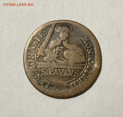 Мюнстер 3 пфеннига 1740 ,до 7.07.2022г в 22.00 мск - 1