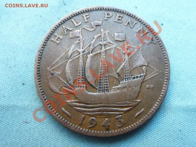 БРИТАНИЯ пол пенни 1943г.  до 29.11.11 в 22-00 - MEMO0014.JPG
