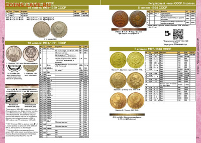 Каталог монет России 1918-2023, CoinsMoscow, фикс - 018-019