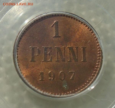 пенни 1907 г PCGS MS64RB 10.07.2022 22:00 мск - DSC08161.JPG