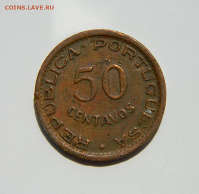 Португальская Ангола 50 сентаво 1954 г. до 11.07.22 - DSCN1143.JPG