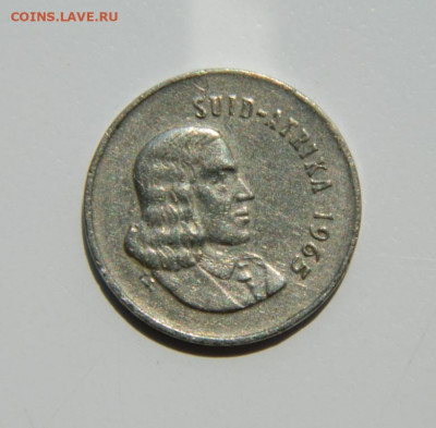 Южная Африка 5 центов 1965 г. (Фауна) до 11.07.22 - DSCN1157.JPG