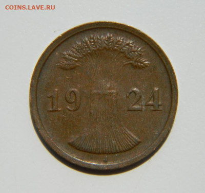 Германия 2 рейхспфеннига 1924 г. "J" до 11.07.22 - DSCN1089.JPG
