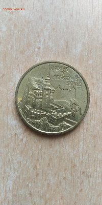 2 злотых 1997 замок Песчаная скала - оригинал или нет? - IMG_20220706_095845